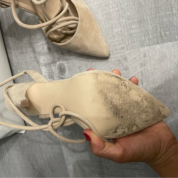 Steve Madden Women's Fantasy Pointed Toe Slingback Heels - Picture 6 of 6